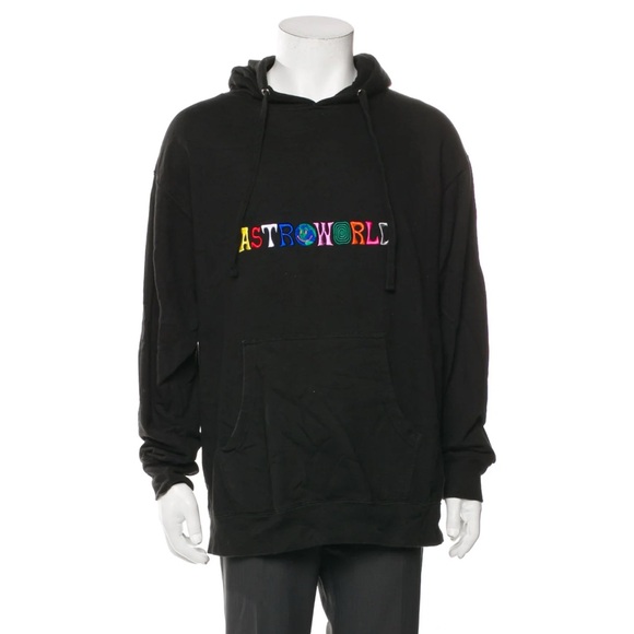 Travis Scott Astroworld Logo Hoodie sz L - Picture 1 of 4
